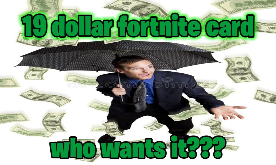 Small banner for mod 19 Dollar Fortnite Card