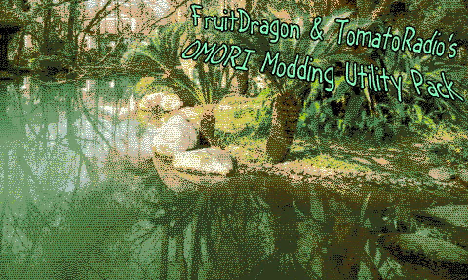 Small banner for mod FruitDragon & TomatoRadio's OMORI Modding Utility Pack