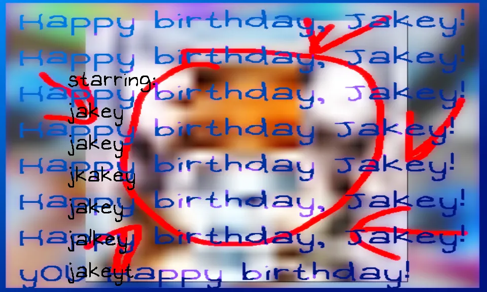 Small banner for mod Happy birthday, Jakey!