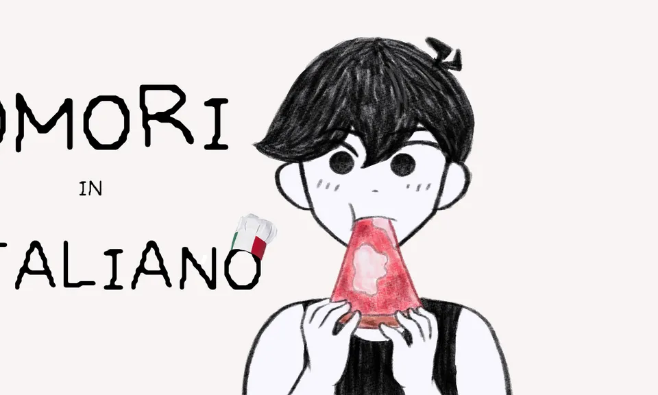 Small banner for mod OMORI Italian translation 