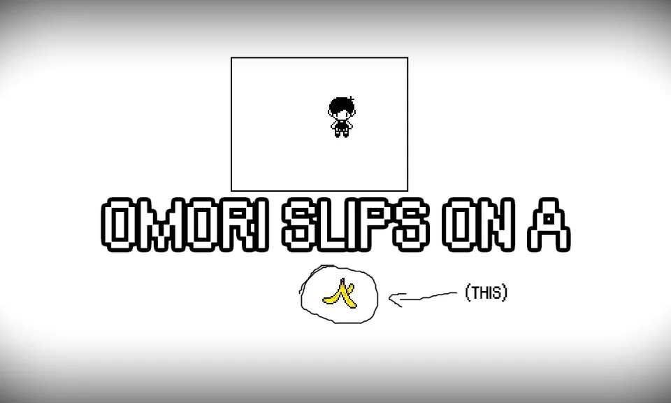 Small banner for mod Omori Slips on a Banana Peel