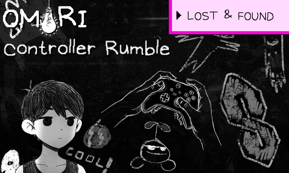 Small banner for mod OMORI Controller Rumble (Lost & Found)