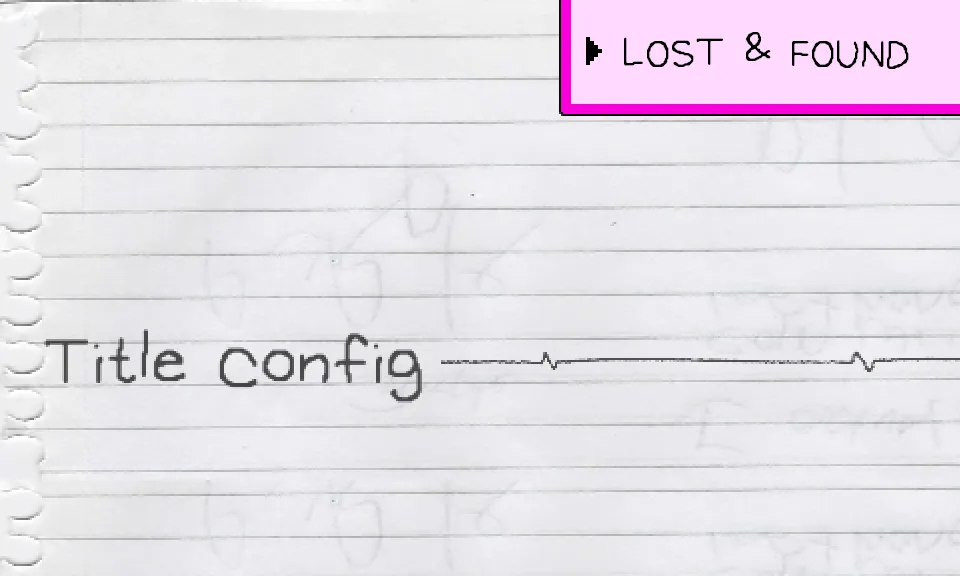 Small banner for mod Title Config (Lost & Found)