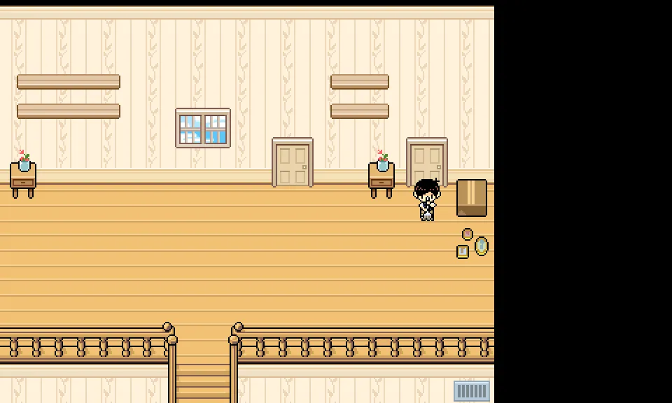 Small banner for mod Omori, but the sweeping chore is slightly more difficult