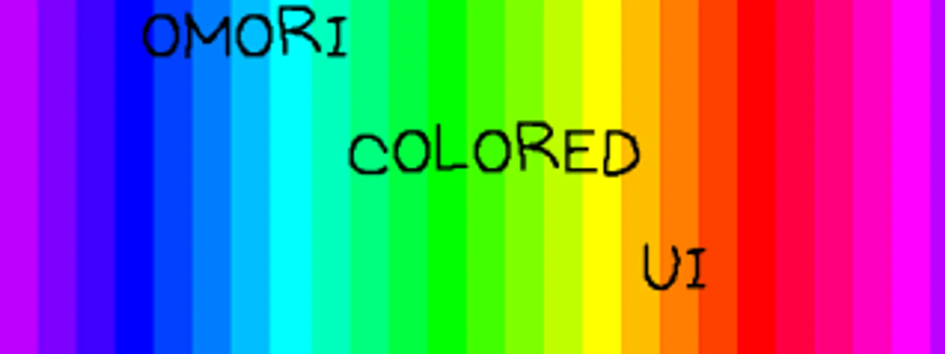 Banner image for mod OMORI COLORED UI