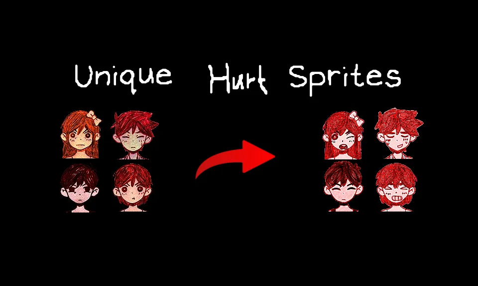 Small banner for mod Unique Hurt Sprites