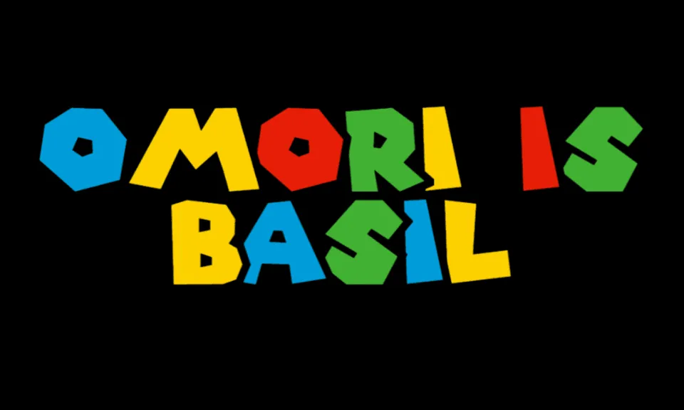 Small banner for mod Omori is Basil